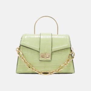 ALDO Lena Top Handle Handbag Color Green