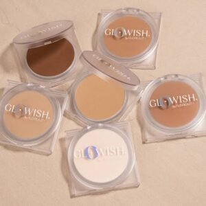 Huda Beauty Glowish Luminous Pressed Powder -Shade: 02 Fair Light