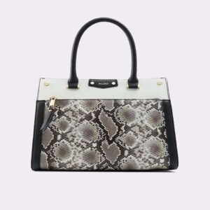 Aldo Accessories Eliralle Snakeskin Print Tote Bag with Detachable Strap