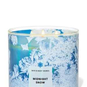 Bath & Body Works Midnight Snow 3-Wick Candle