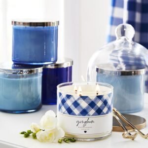 Bath & Body Works Gingham 3-Wick Candle