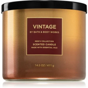 Bath & Body Works Vintage scented 3 wick candle